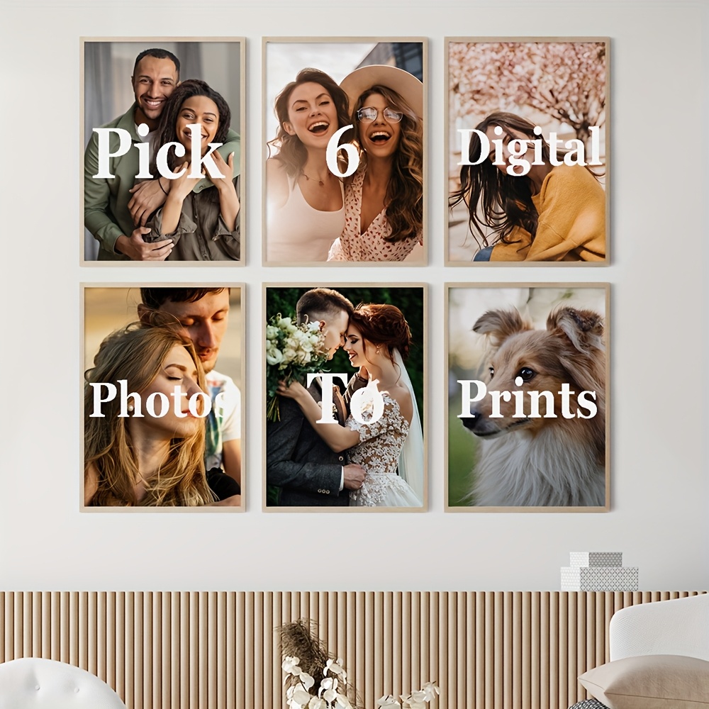 6pcs/set Custom Canvas Prints  – Pet Portrait Custom recenzja i cena