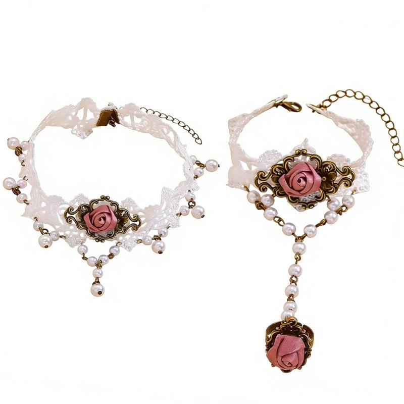 J78F Lace Necklace And Coordin – Coordinates Bracelet recenzja i cena